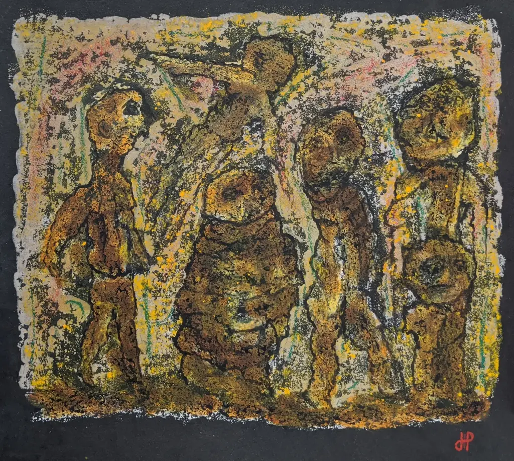 Aparicion - 15.5" by 13.5"