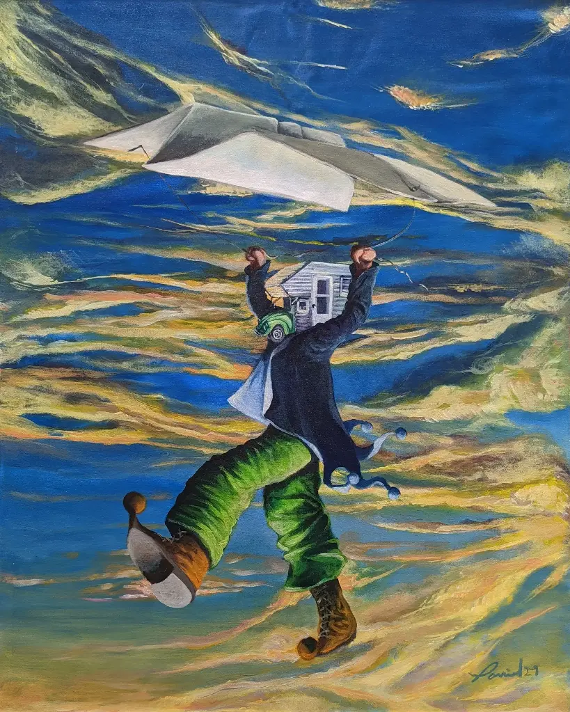 Caida Libre - 39" by 31"