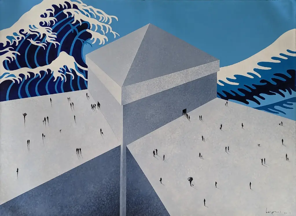 Cambio de Tiempo - 61" by 46"