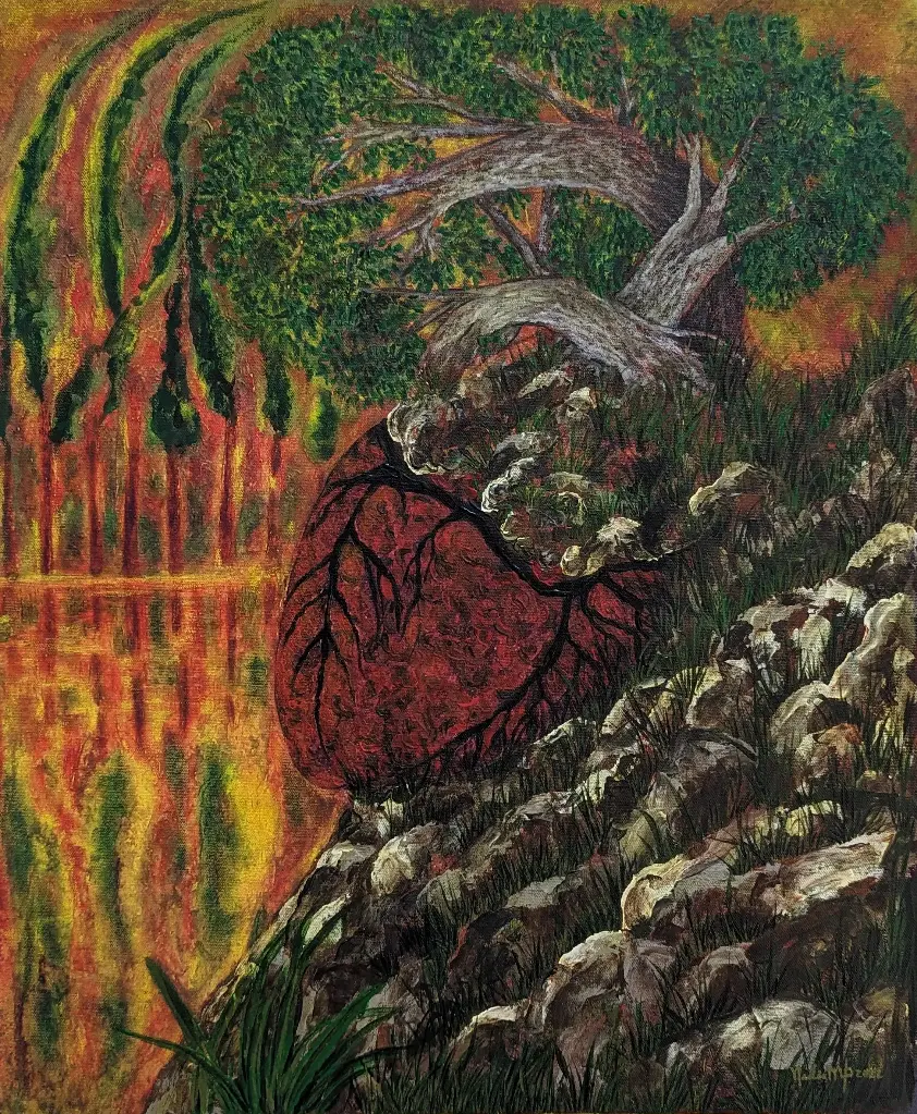 Corazón de Tierra - 23.5" by 19.5"