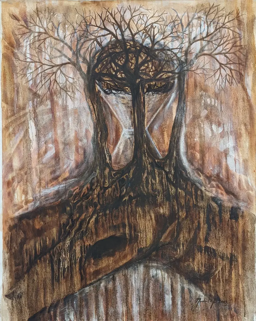 De la Serie Relojes de Arena - 39.5" by 31"