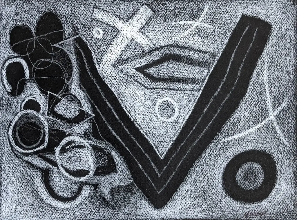 Dialogo Encriptado - 12" by 9"