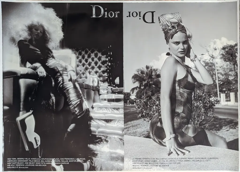 Dior - 32" by 44"