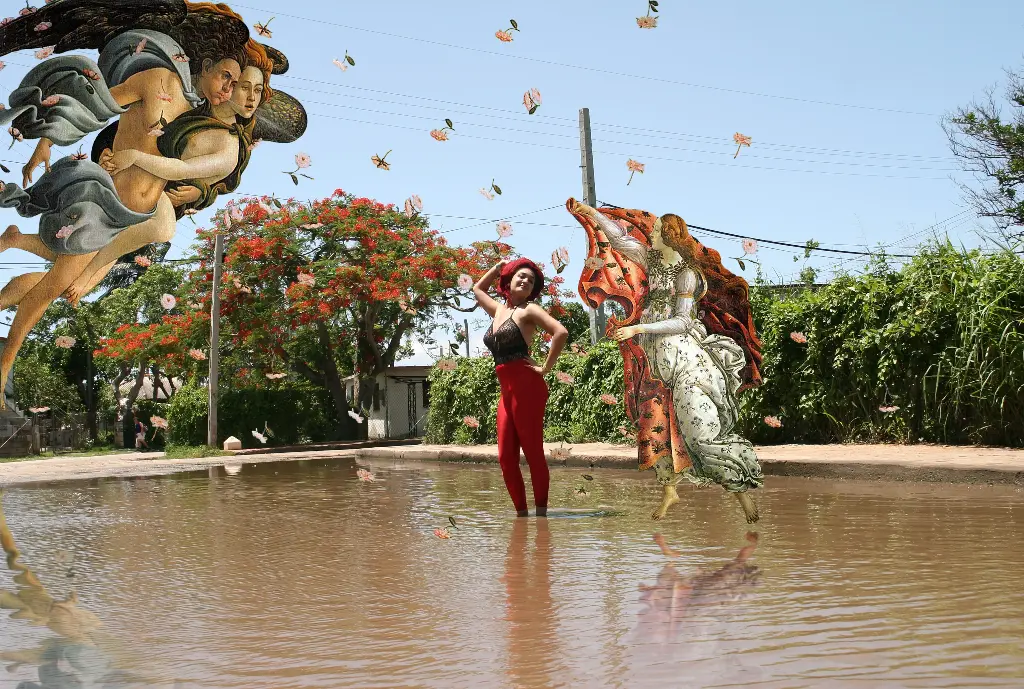 El Nacimiento de Venus - 39.5" by 25.5"