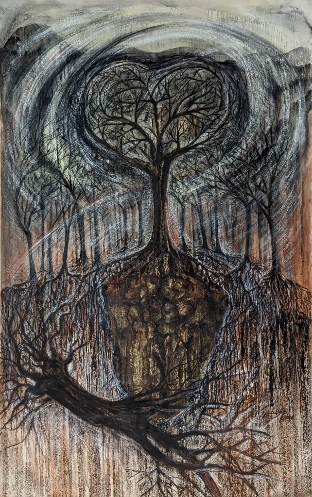 El que Siembra Tormentas 63" by 39"