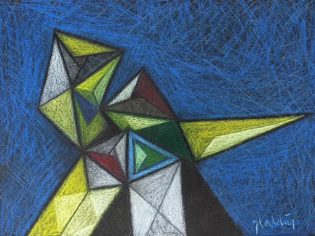 In Quarantine 19 - 12" by 9"