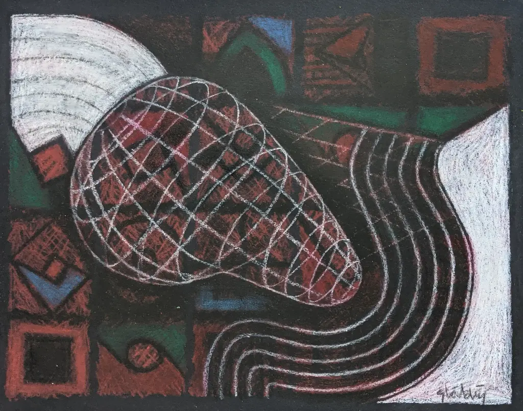 In Quarantine 23 - 14" by 11"