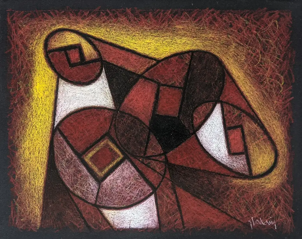 In Quarantine 32 - 14" by 11"