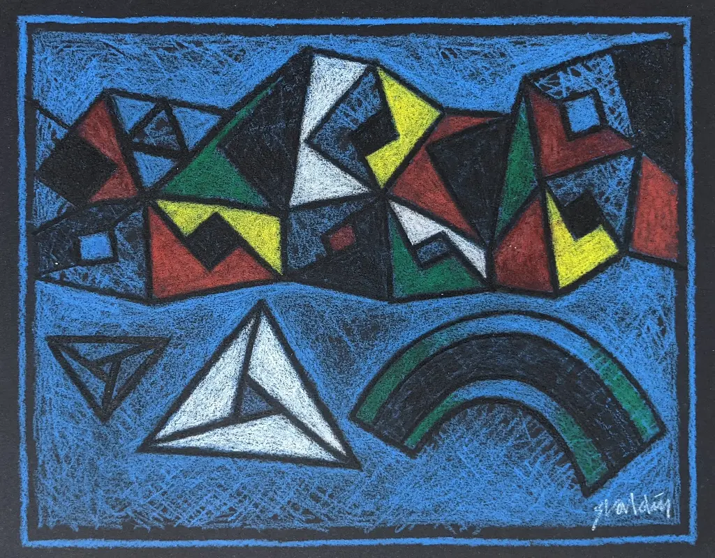 In Quarantine 37 - 14" by 11"