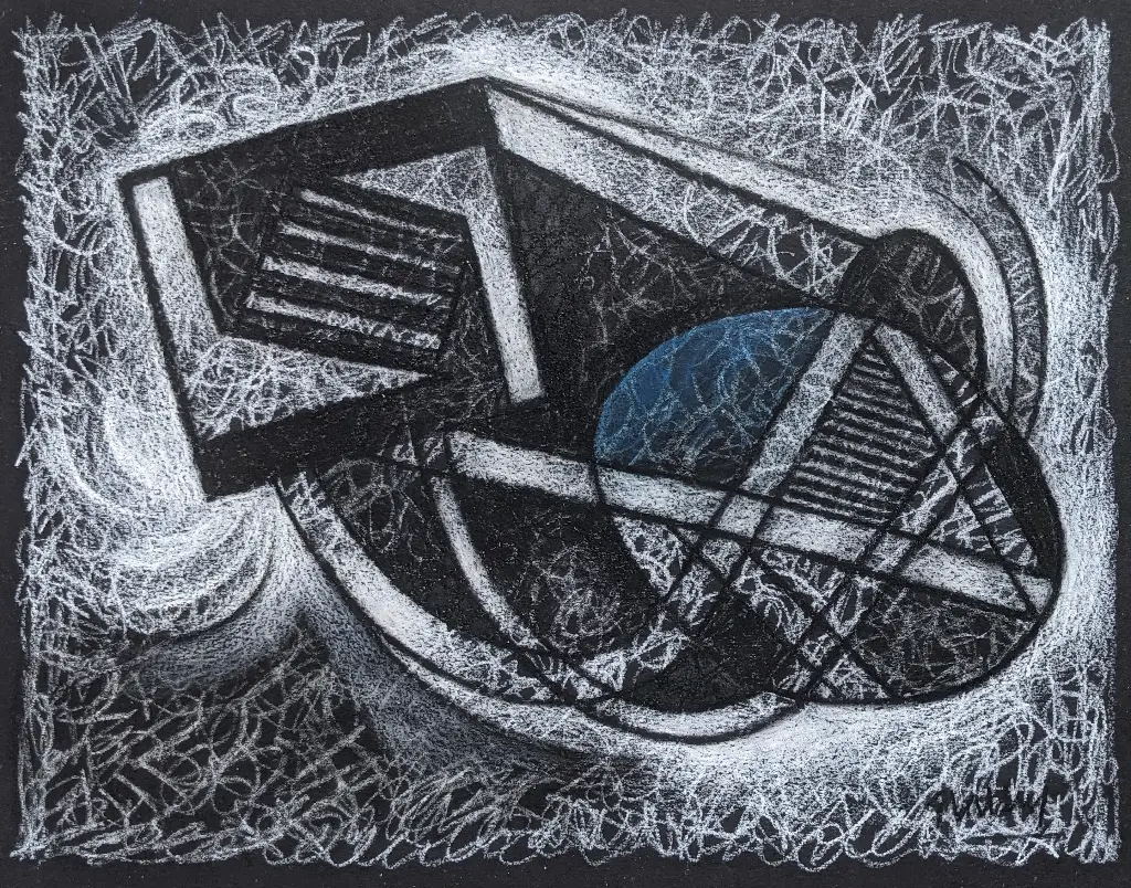In Quarantine 39 - 14" by 11"