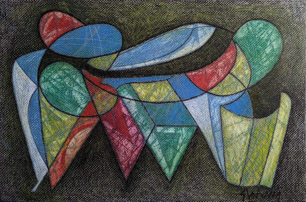 In Quarantine 49 -  18" by 12"