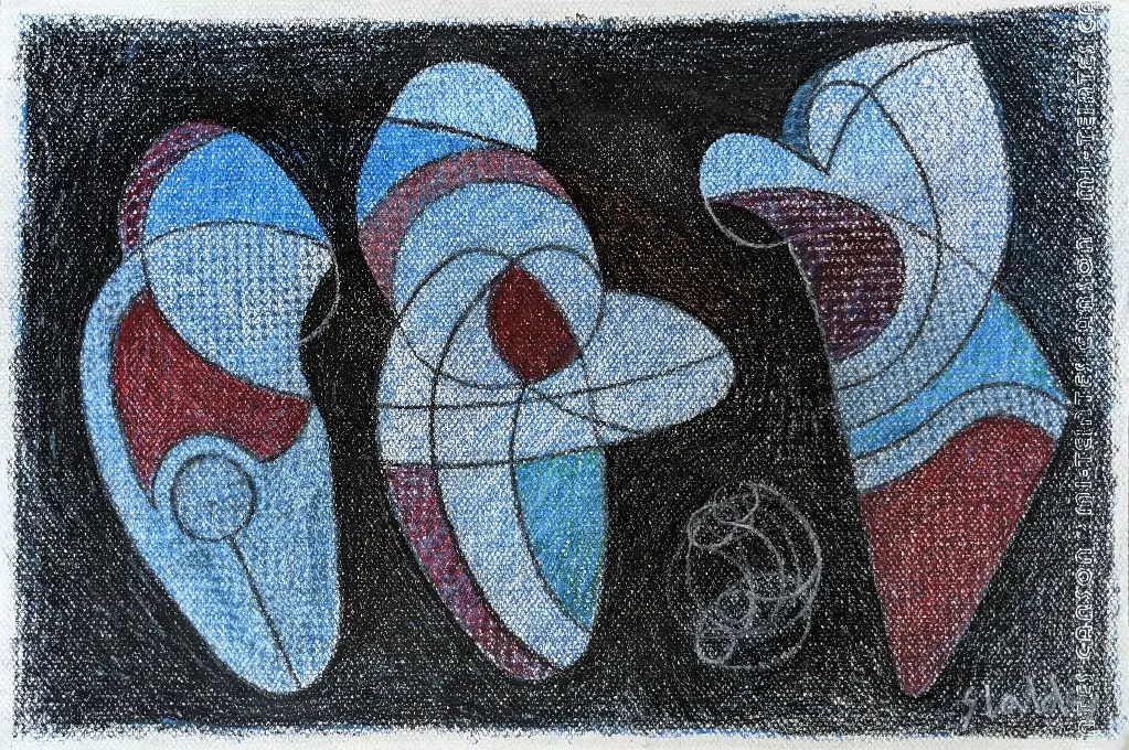 In Quarantine 51 -  18" by 12"