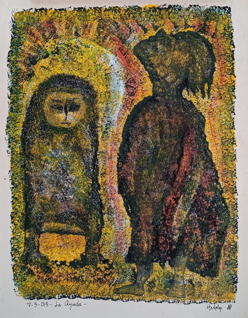 La Ayuda - 16.5" by 13"