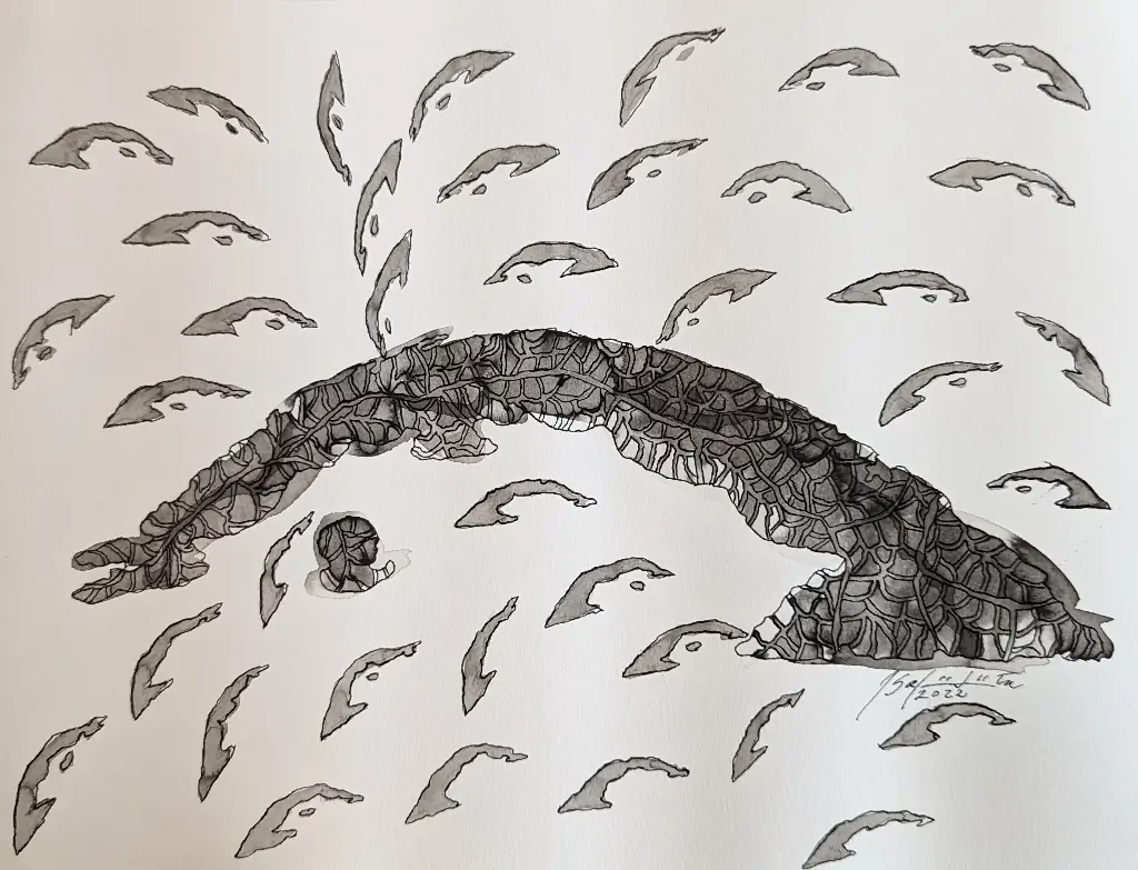 La Isla 5 - 15" by 11"