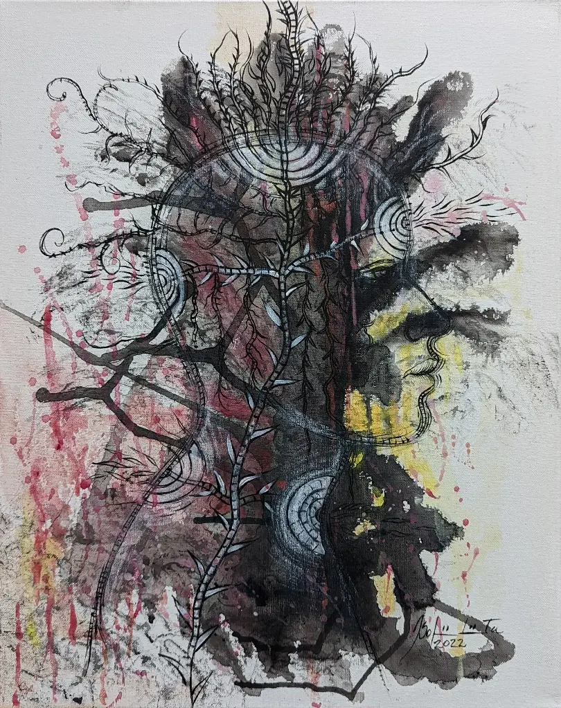 La Limpia de la Chacras 1 - 20" by 16"