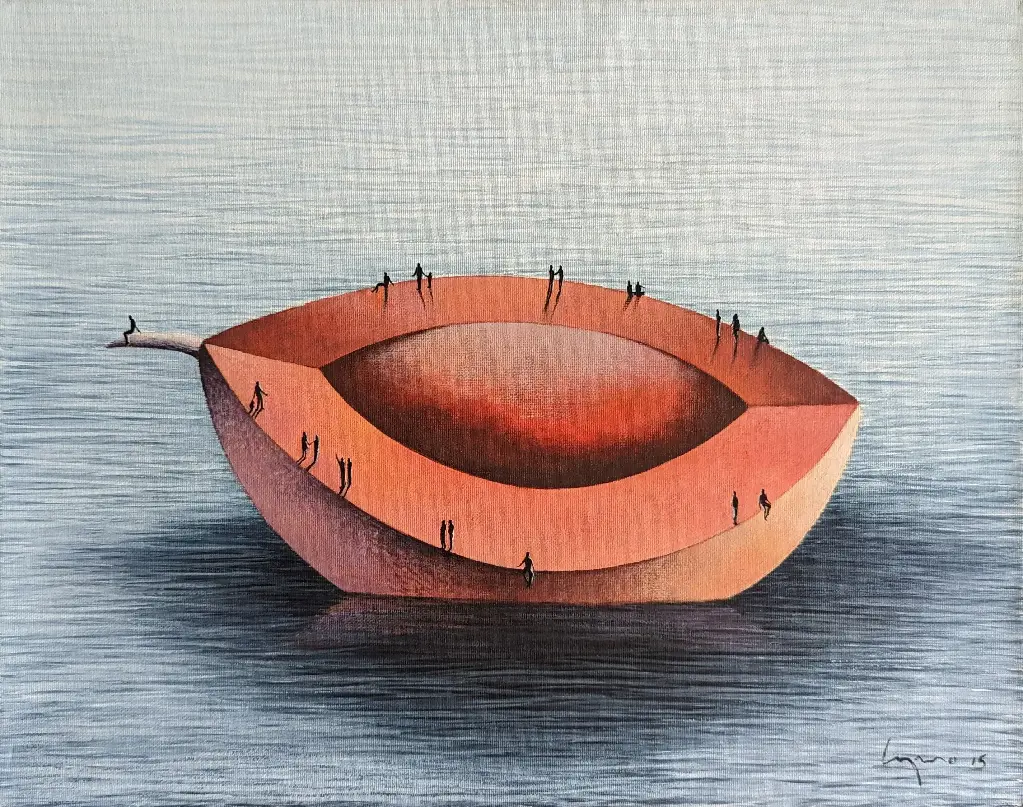 Navegantes - 20" by 16"