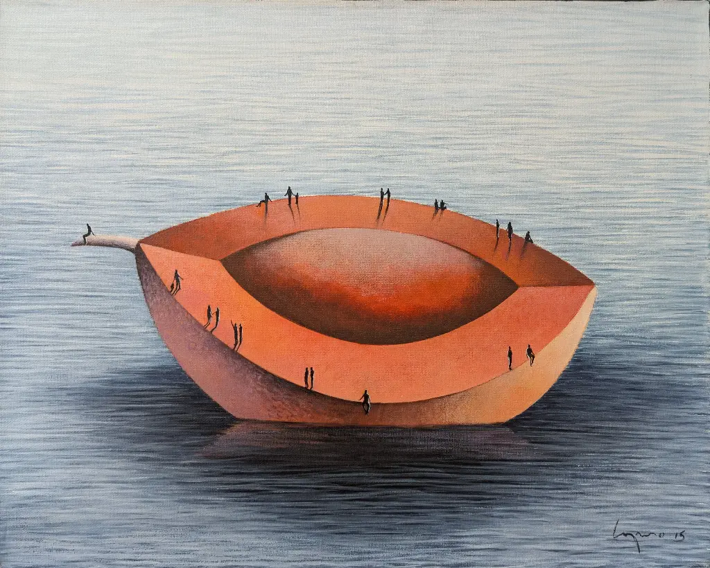 Navegantes - 20" by 16"