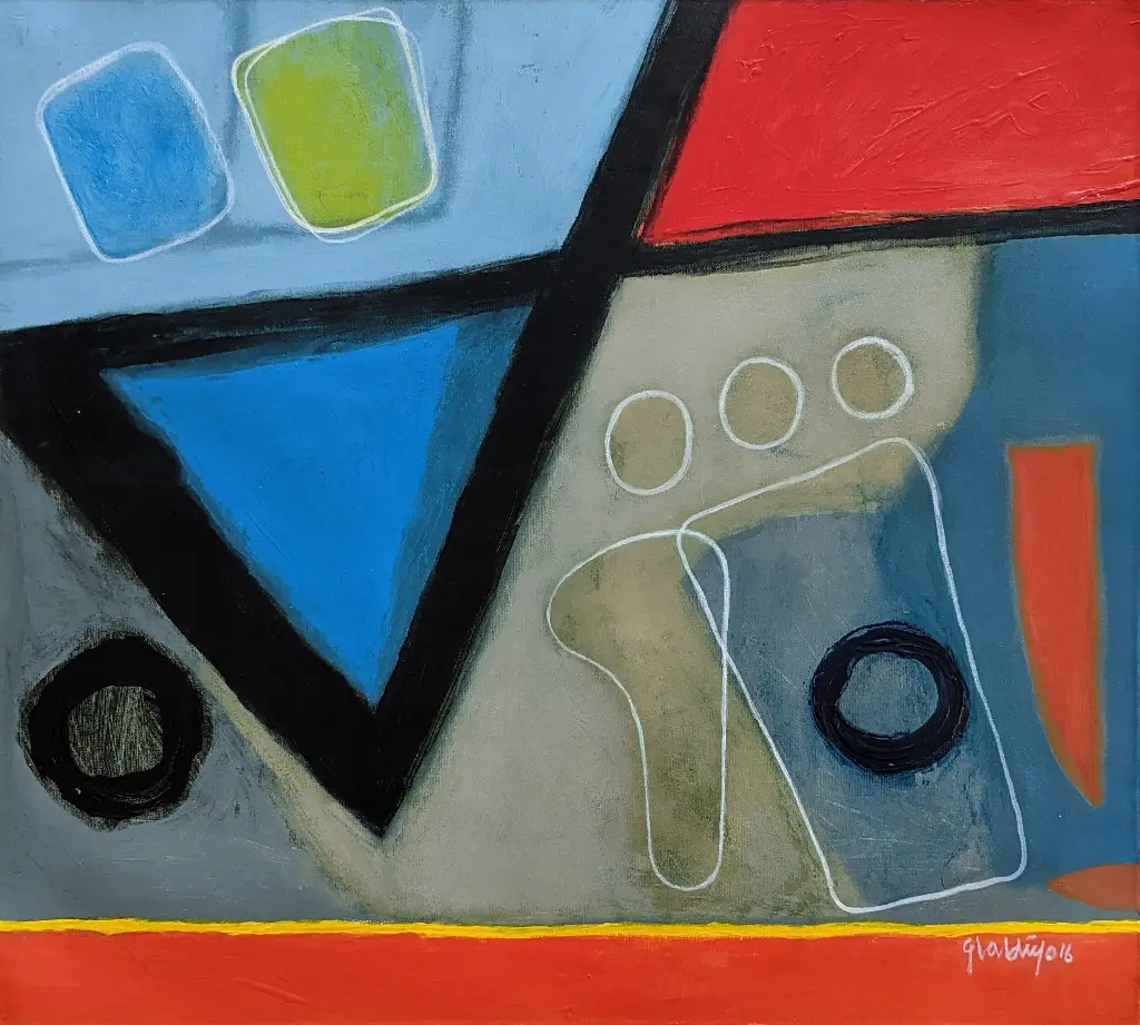 Opuestos - 23.5" by 21"