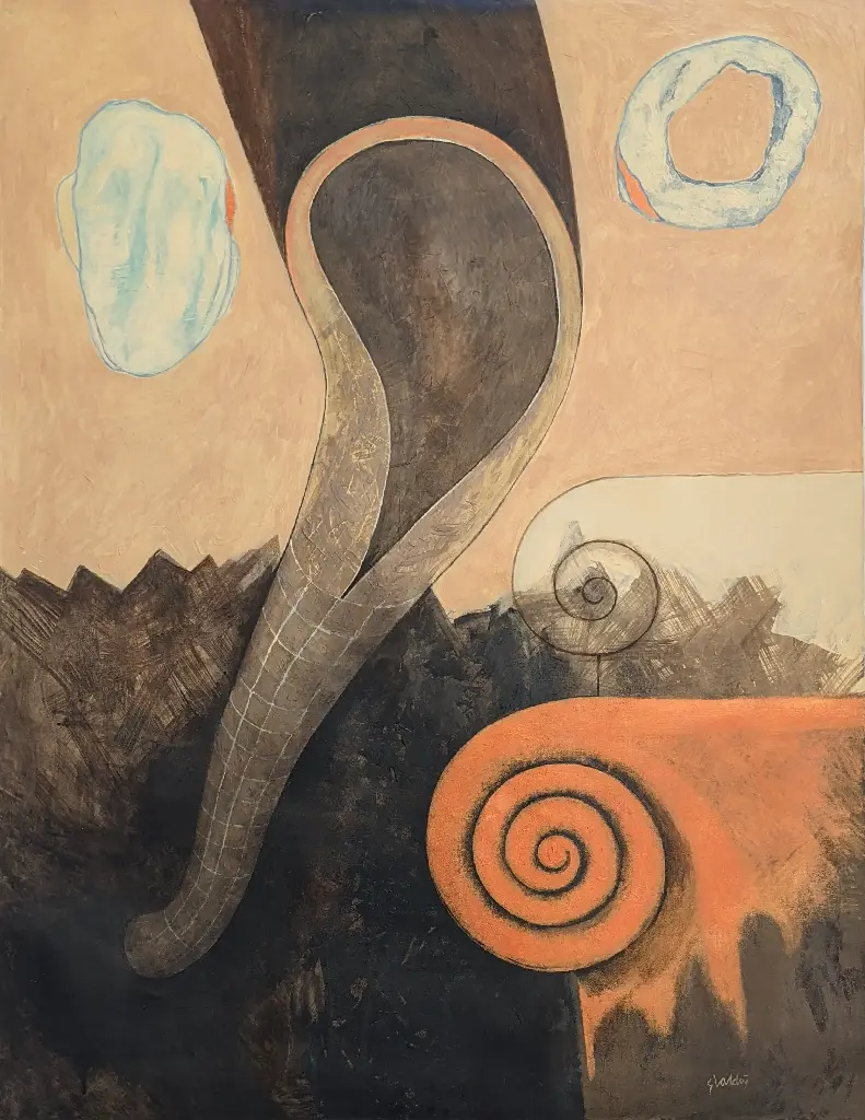 Tocado por la Luz - 47.5" by 36.5"