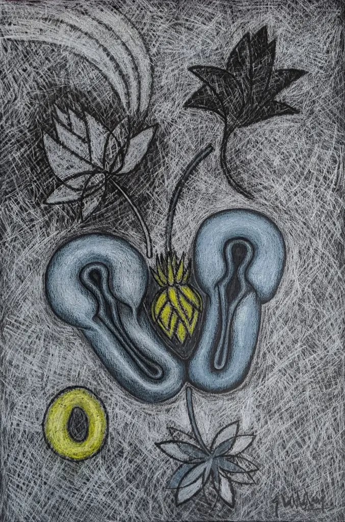 Untitled #4 - 18" by 12"
