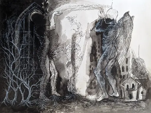 Untitled 14 - 24" by 18"