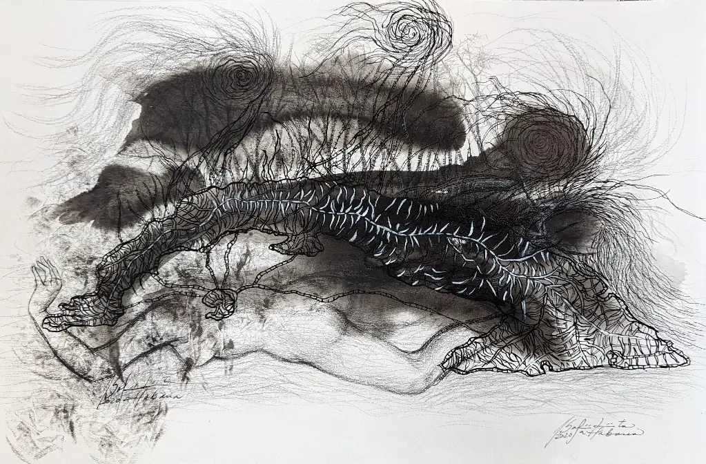 Untitled 15 - 18" by 12"