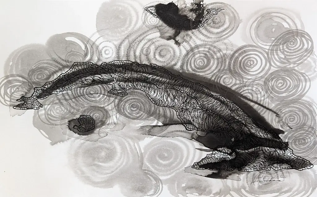 Untitled 4 - 18" by 12"