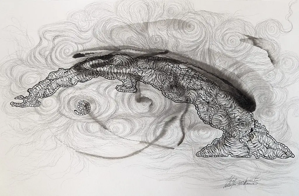 Untitled 5 - 18" by 12"