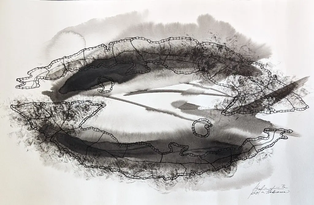 Untitled 7 - 18" by 12"