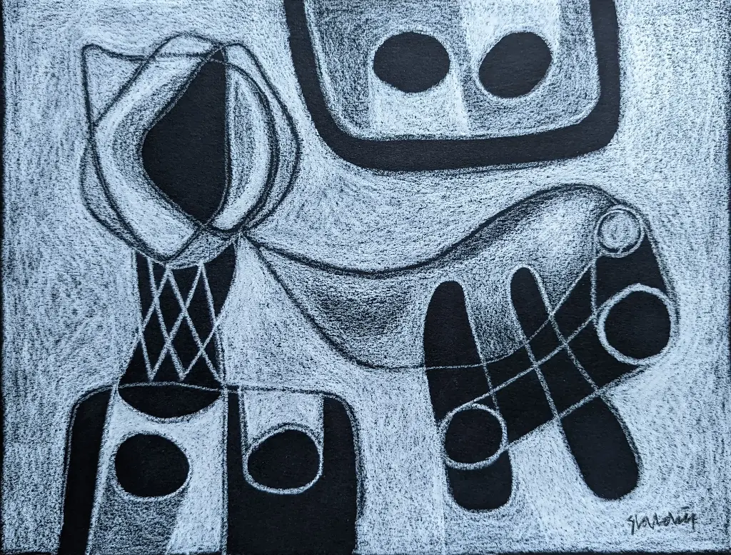 Visions 2 - 12" by 9"