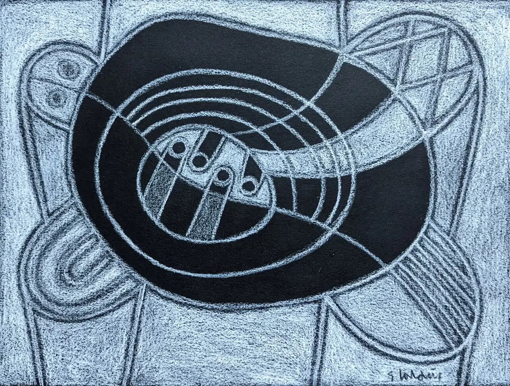 Visions 3 - 12" by 9"