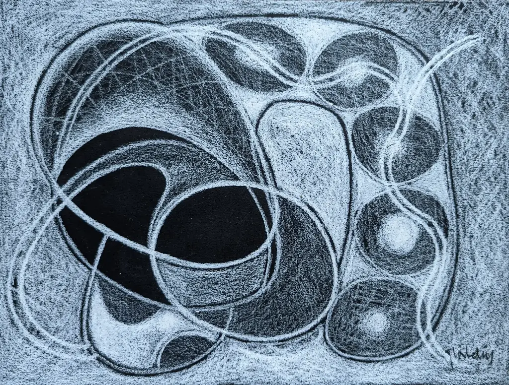 Visions 4 - 12" by 9"