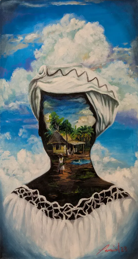 La Bruja de Cabarnao - 29.5" by 16"