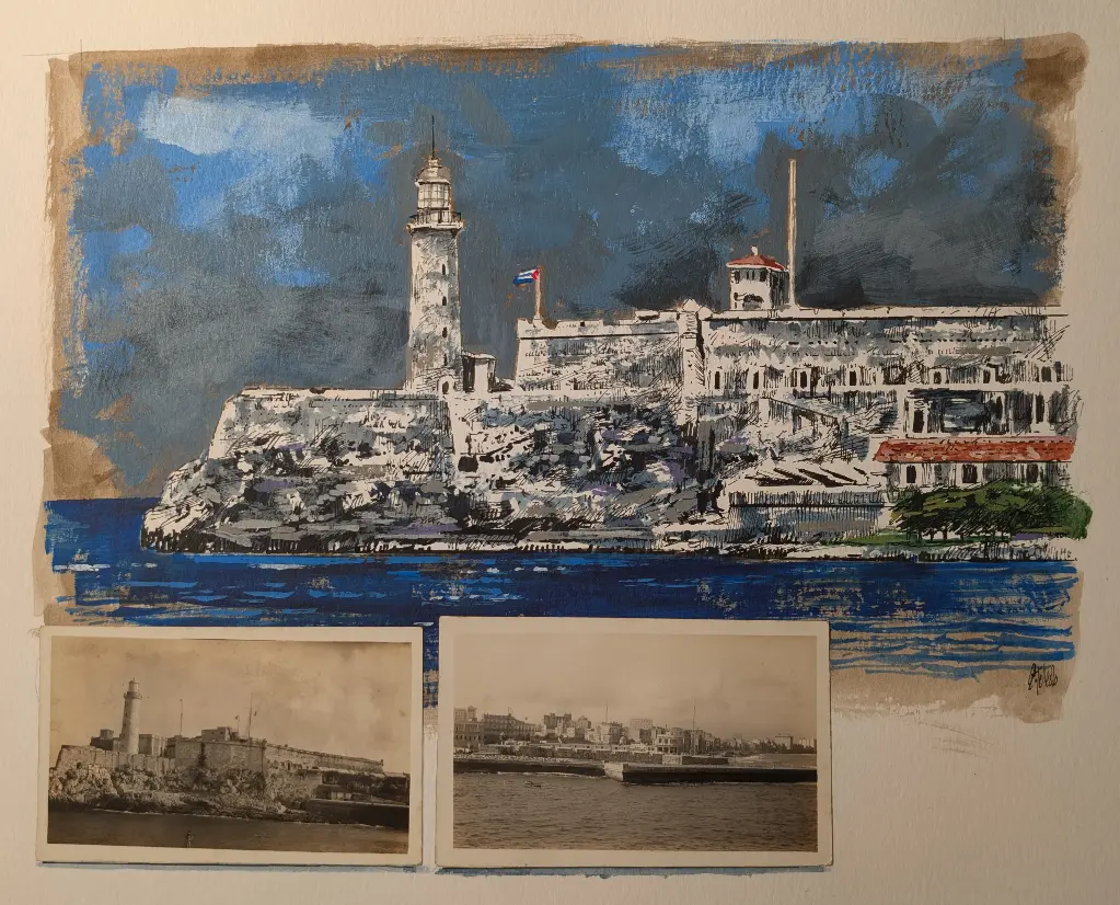 Untitled (El Morro) - 15" by 11"