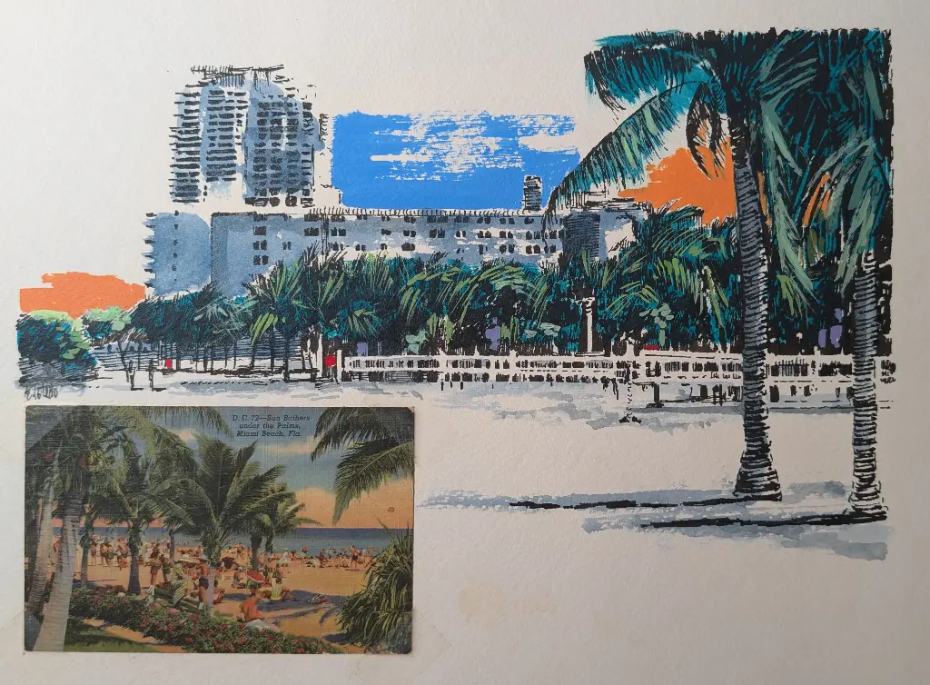 Untitled (Miami Beach) - 15" by 11"
