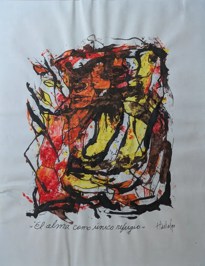 El alma como único refugio - 11" by 8.5"