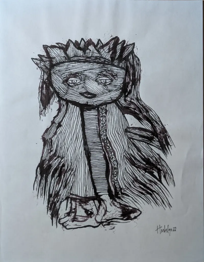 Pequeño Rey - 11" by 8.5"