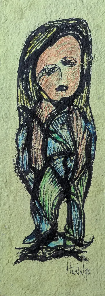 Recién llegado - 9" by 3"