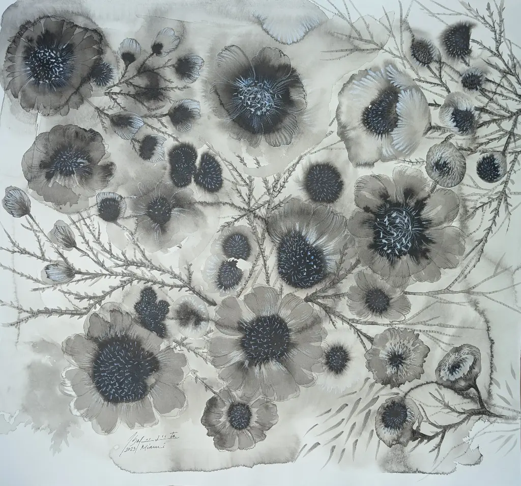 1 El Jardin - 24.5" by 22.5"