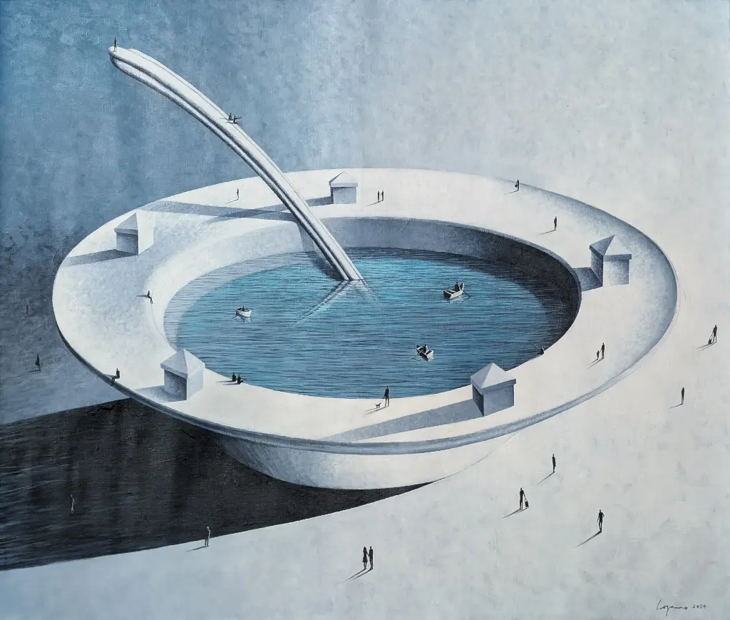 Calma Del Alma - 33.5" by 28.5"