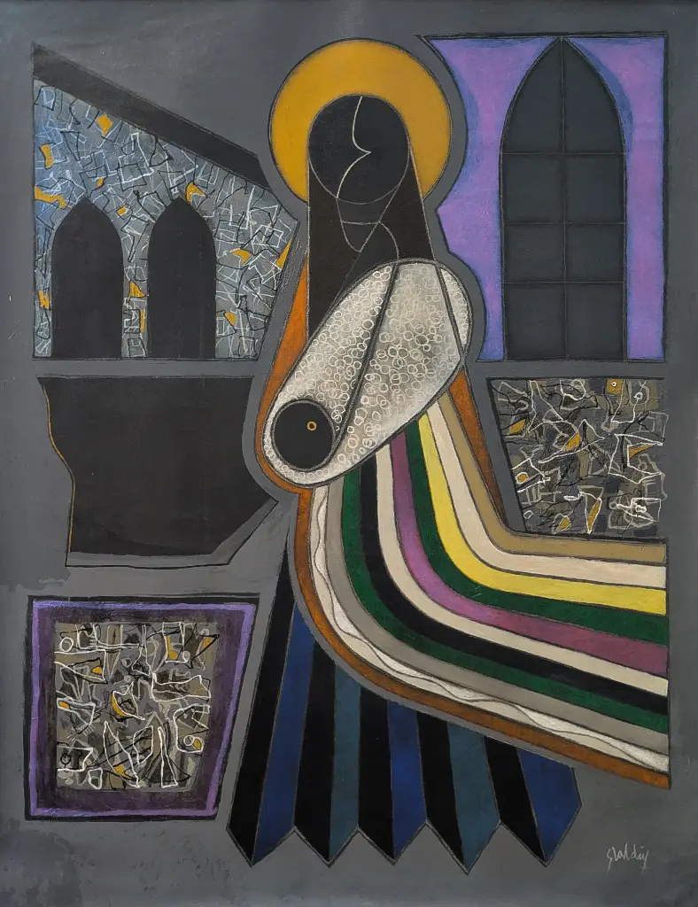 Virgen - 47.5" by 37"