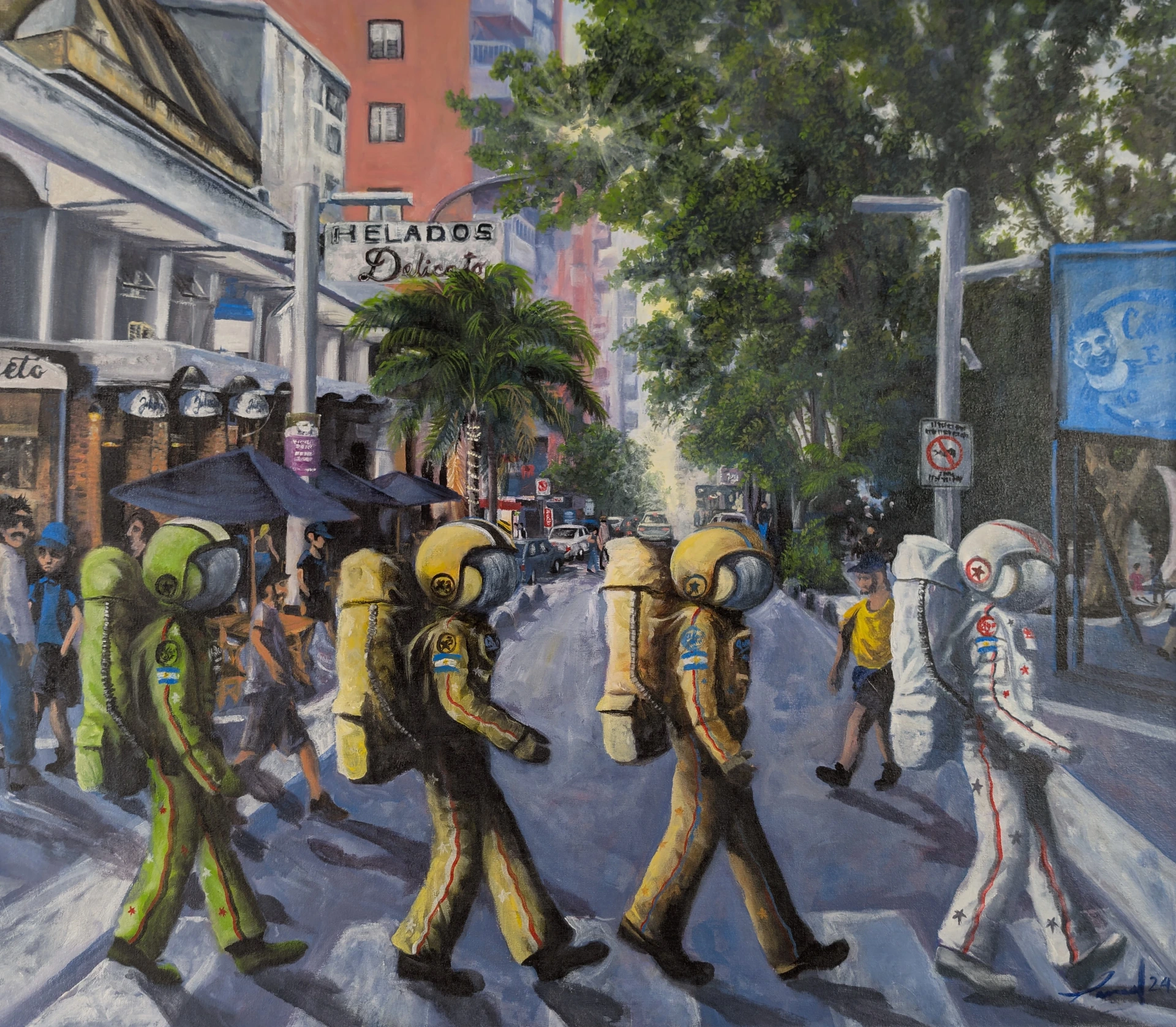 La Ciudad del Capitán - 35" by 31.5"