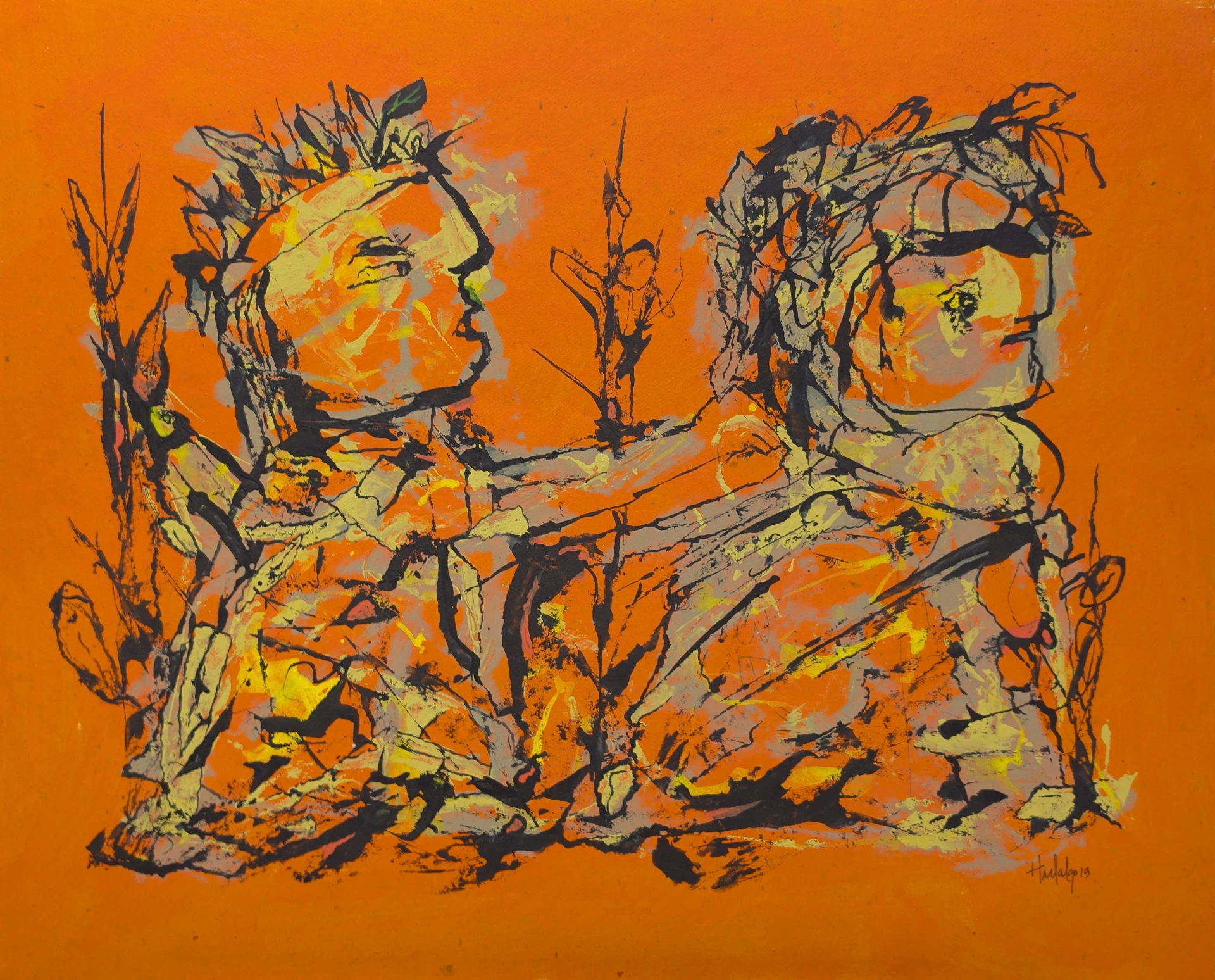 Sígueme - 22" by 17.5"