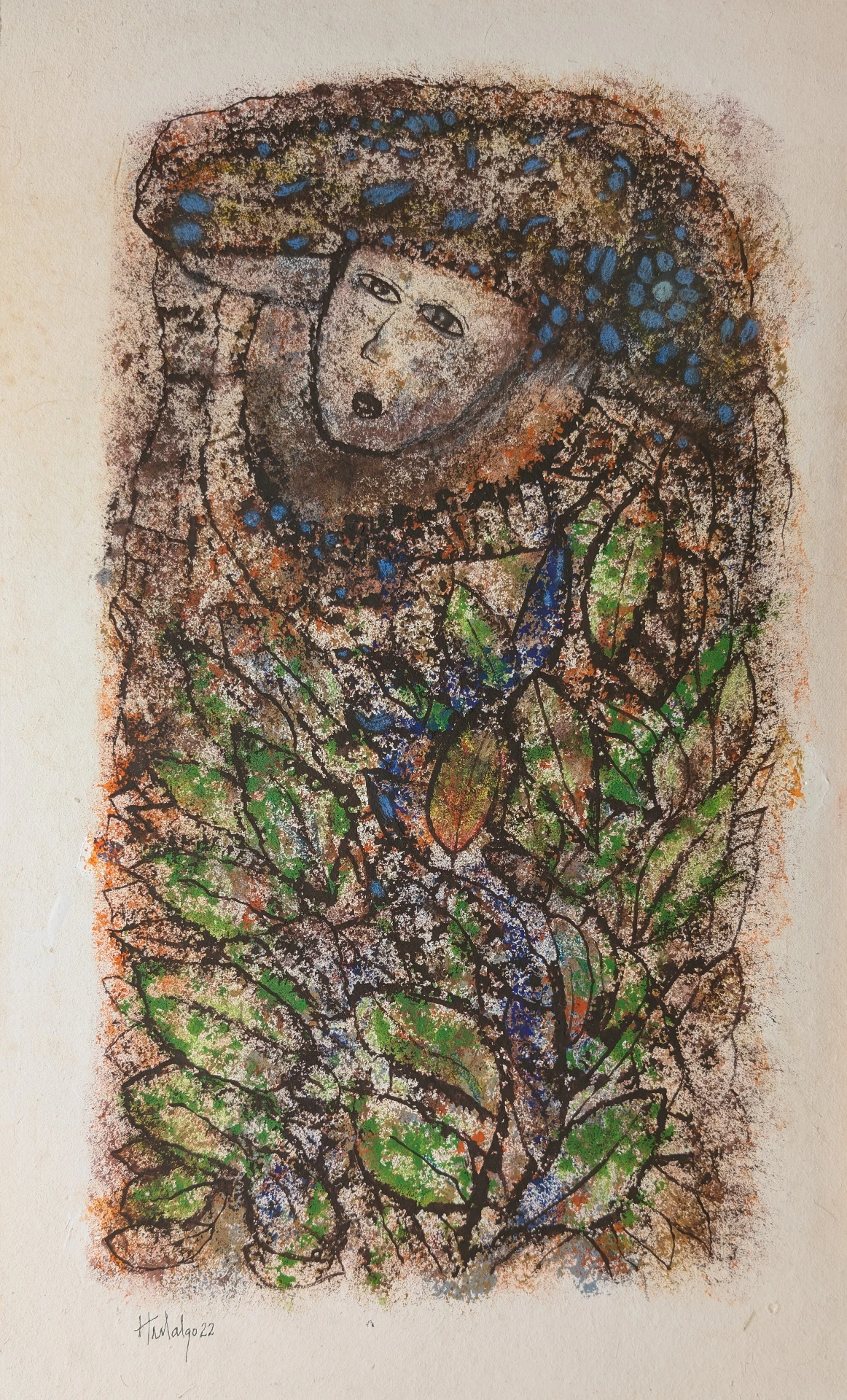 Reina del Monte - 23" by 13"