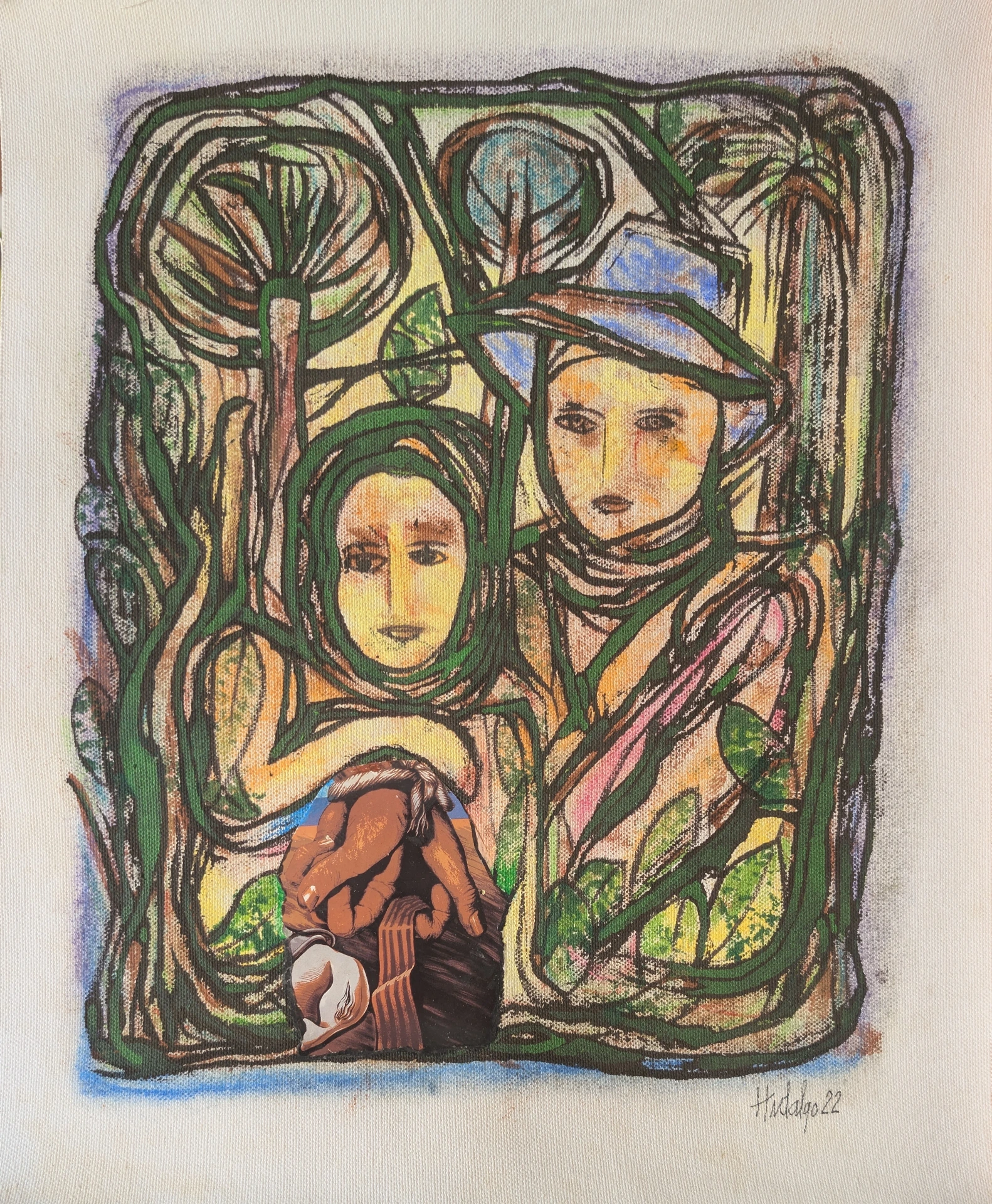 Campesinos Felices - 15.5" by 13"