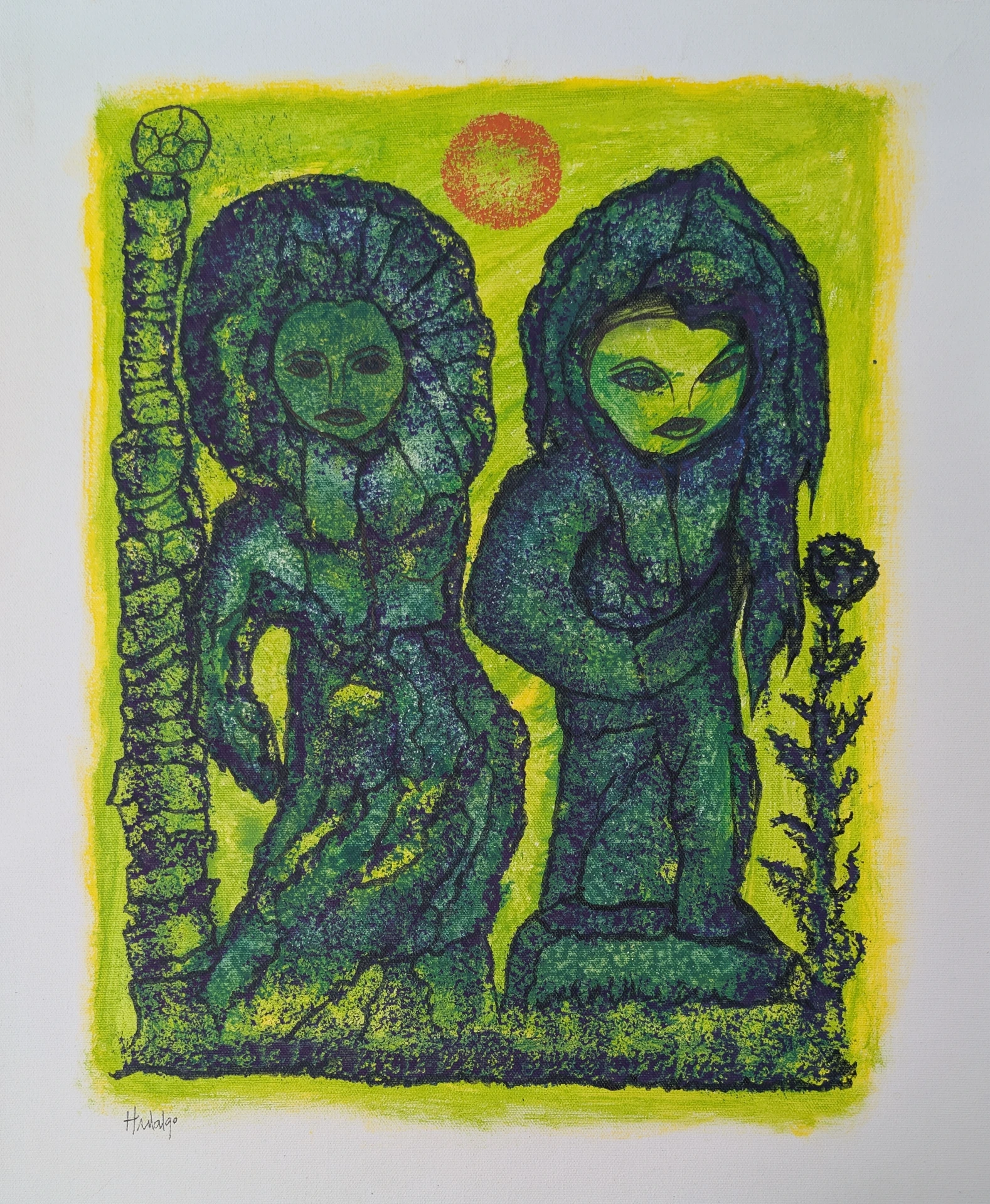 Buena Pareja - 19.5" by 16"