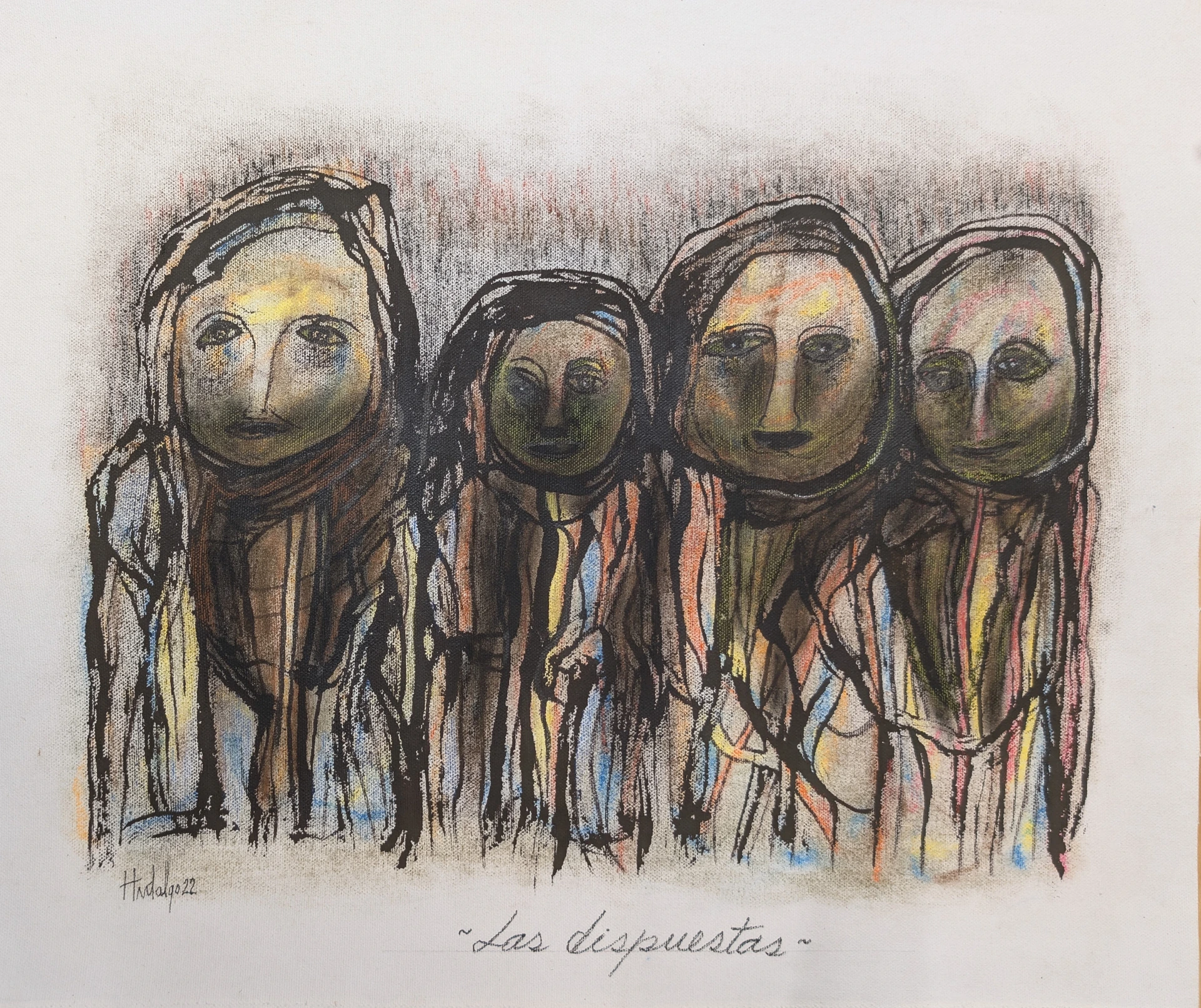 Las Dispuestas - 19" by 16"