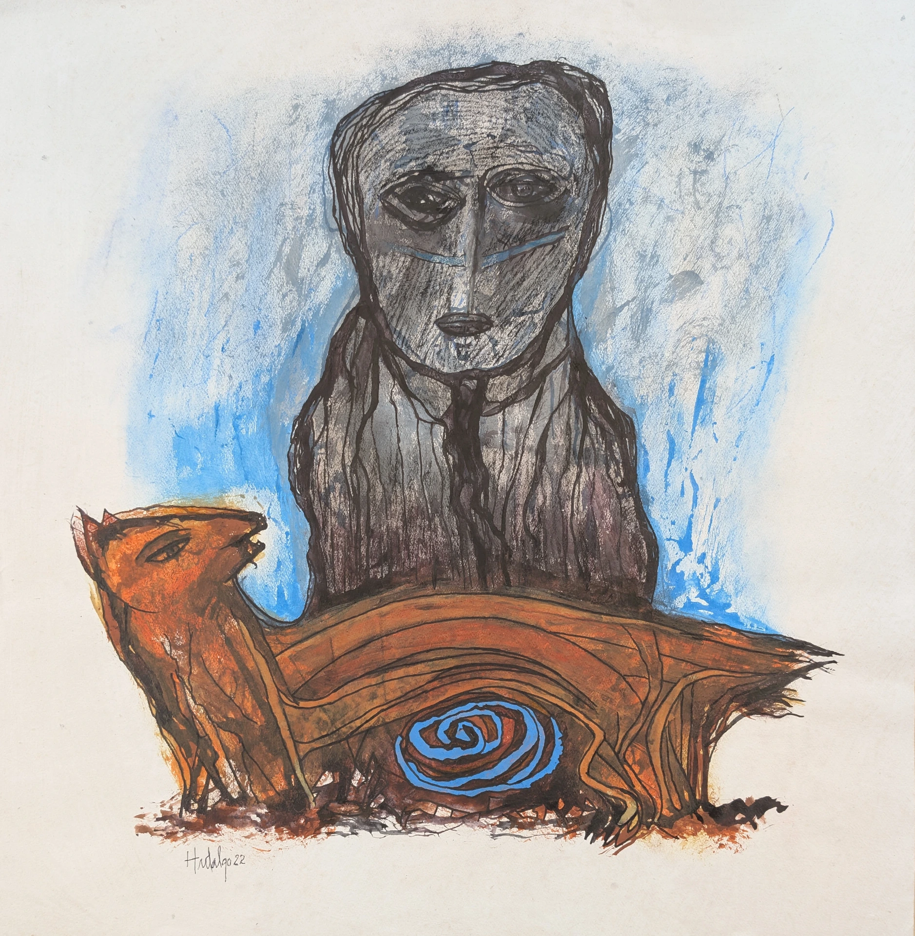 La Mascota - 20" by 19.5"