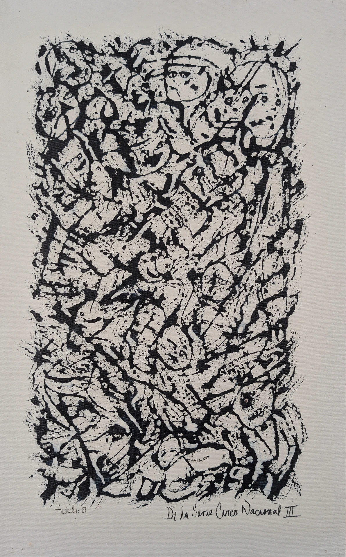 De la Serie Circo Nacional III - 24" by 15"