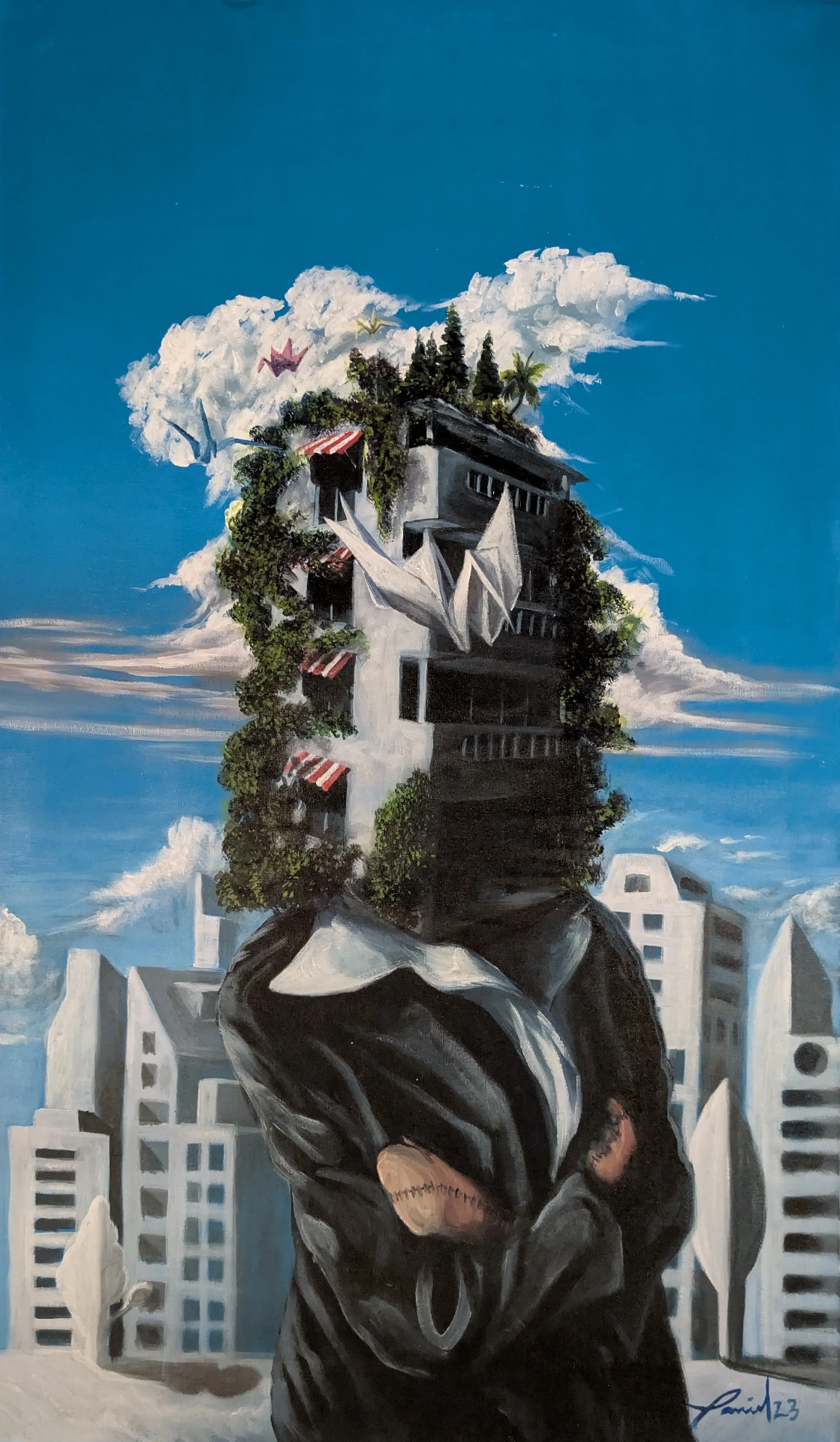 Agente Inmobiliario- 32.5" by 19.5"